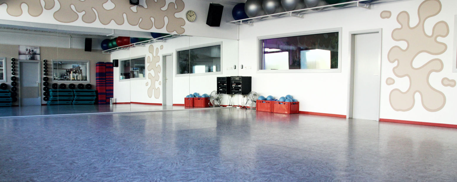 Gymnastikraum mit Schwingboden